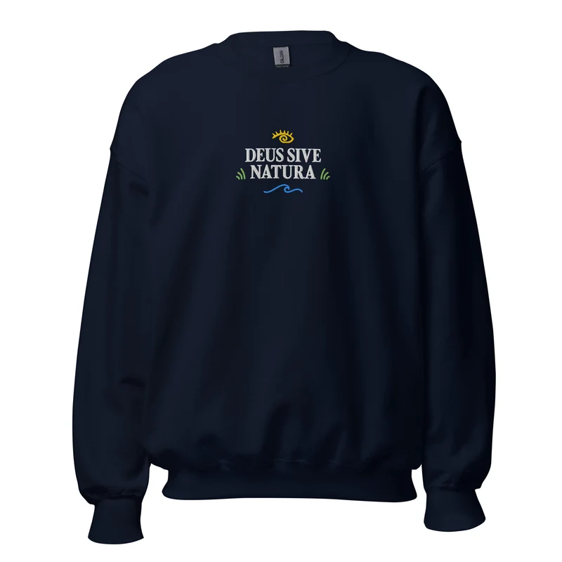 Deus Sive Natura - Embroidered - Sweatshirt