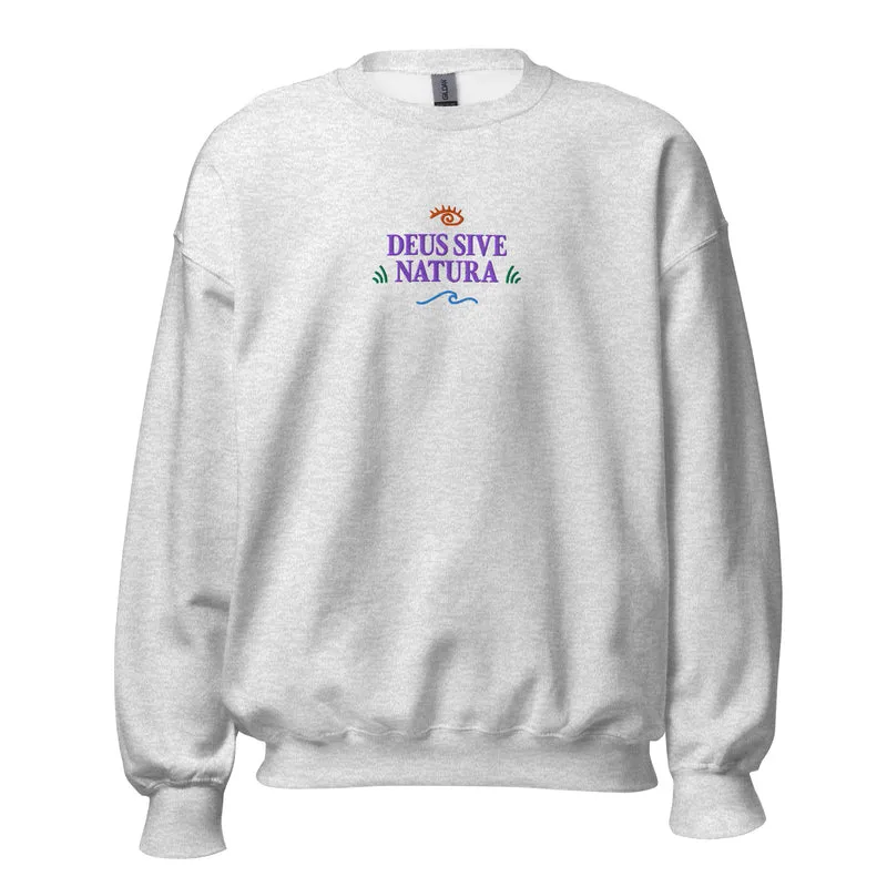Deus Sive Natura - Embroidered - Sweatshirt