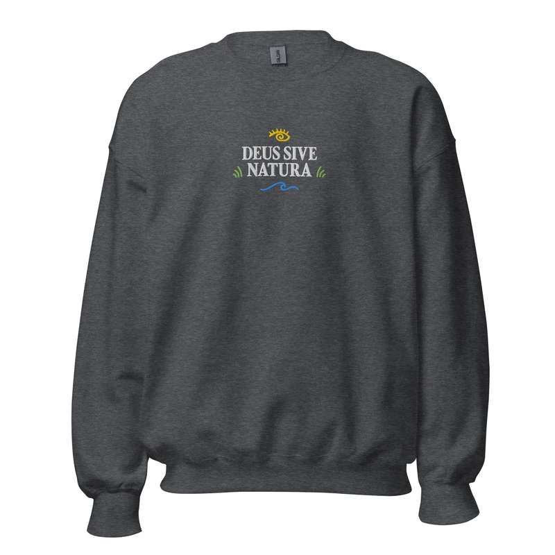 Deus Sive Natura - Embroidered - Sweatshirt