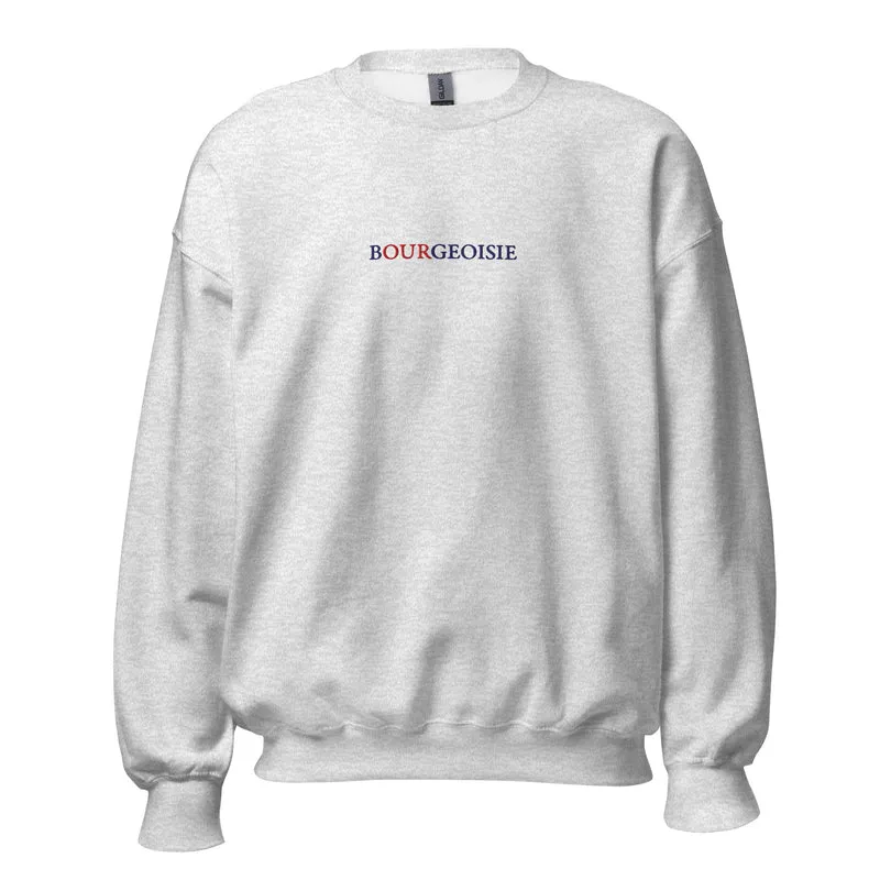 Bourgeoisie - Embroidered - Sweatshirt