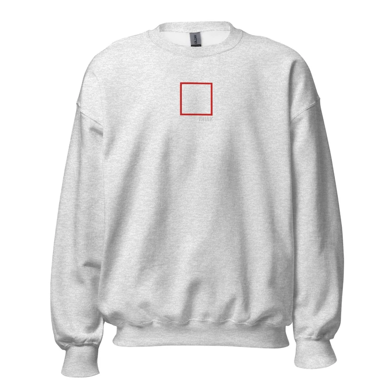 Think Outside the Box - Embroidered - Sweatshirt