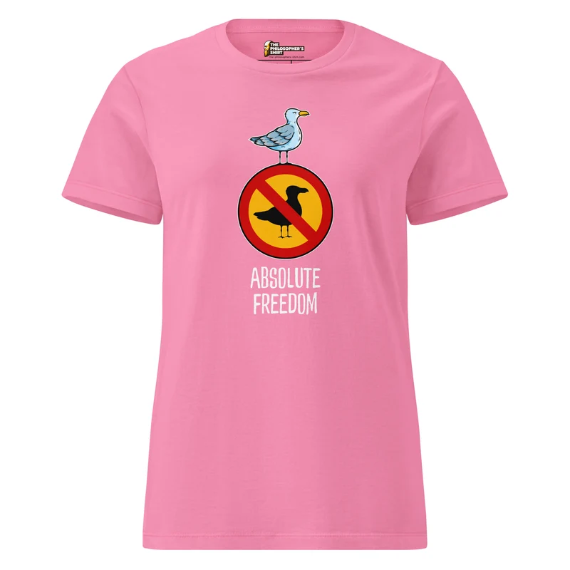 Sartre - Absolute Freedom Seagull - Women’s T-shirt