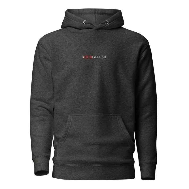 Bourgeoisie - Embroidered - Premium Hoodie