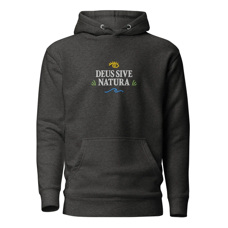 Deus Sive Natura - Embroidered - Premium Hoodie