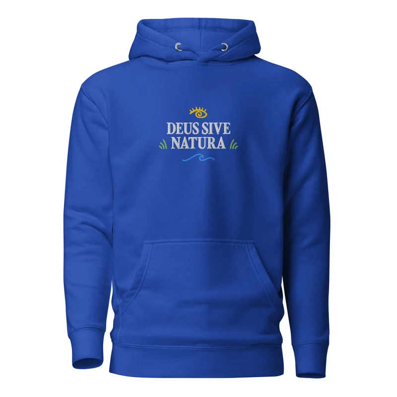 Deus Sive Natura - Embroidered - Premium Hoodie