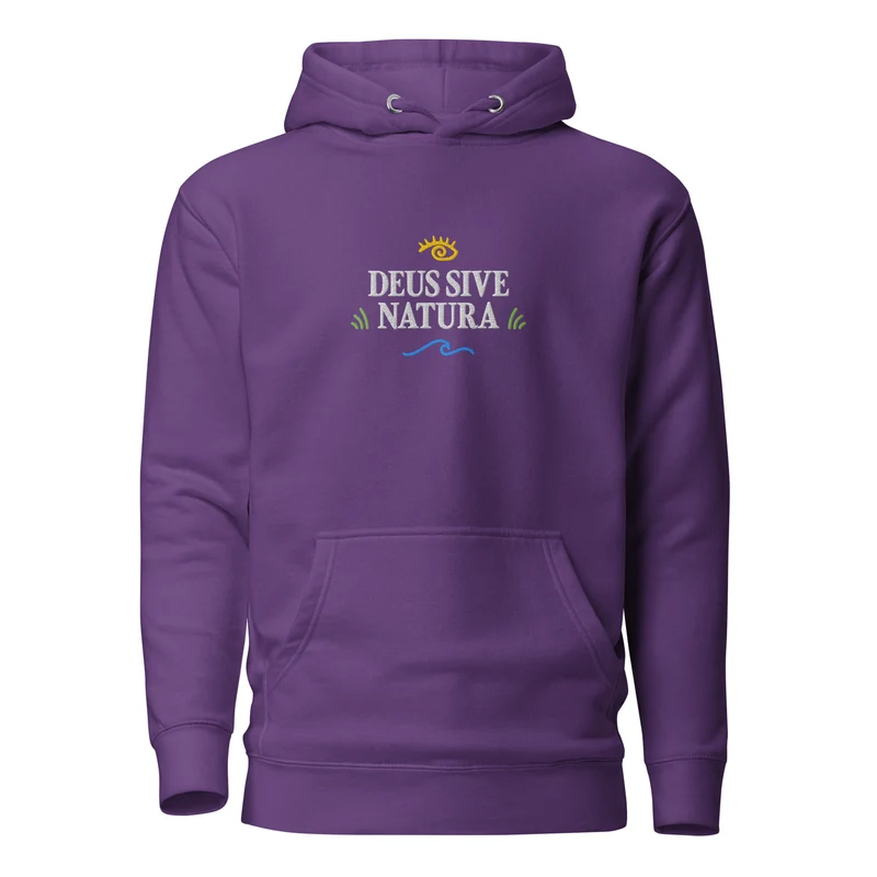 Deus Sive Natura - Embroidered - Premium Hoodie