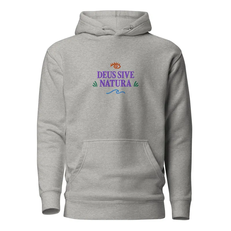 Deus Sive Natura - Embroidered - Premium Hoodie