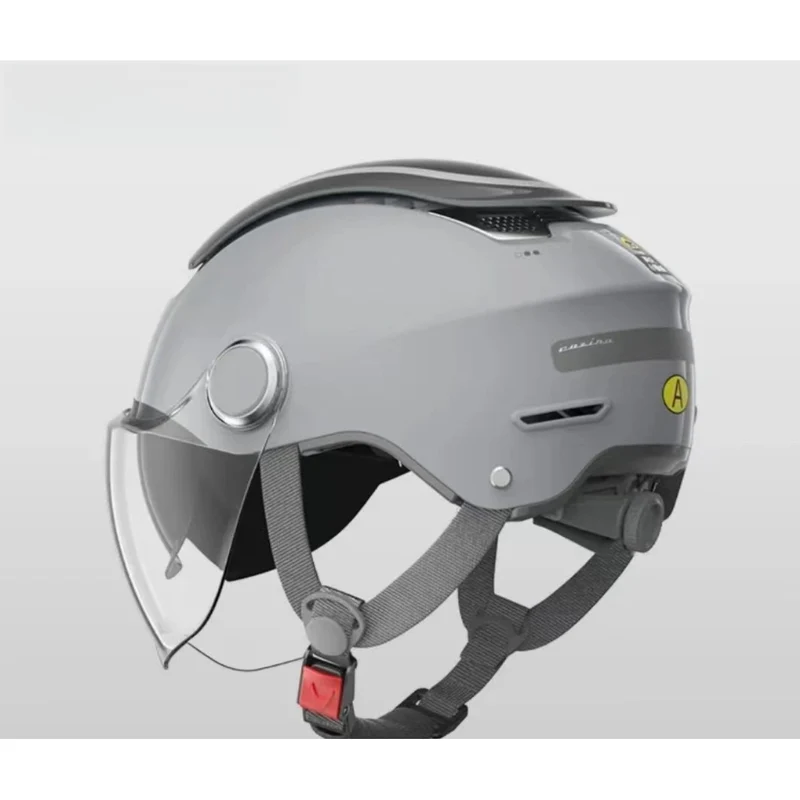 Open-Face Motorbike Helmet with Visor