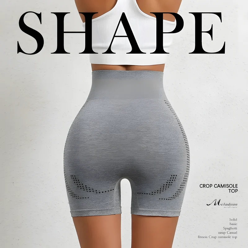 Seamless High Waist Yoga Shorts