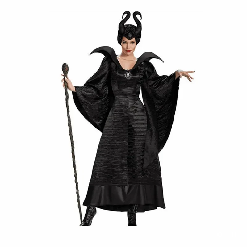 Horned Black Witch Costume