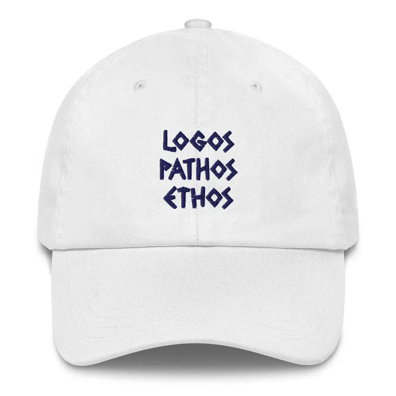 Logos Pathos Ethos - Embroidered - Cap