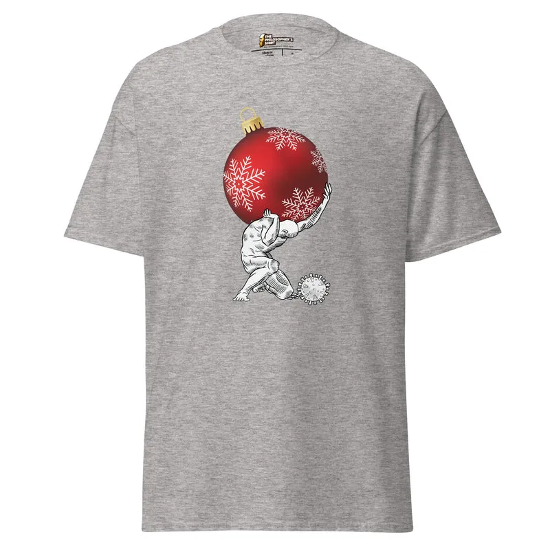 Atlas holding Christmas - Unisex Classic T-Shirt