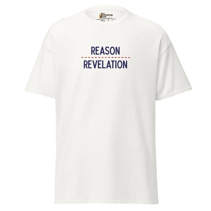 Reason over Revelation - Embroidered - Unisex Classic T-Shirt