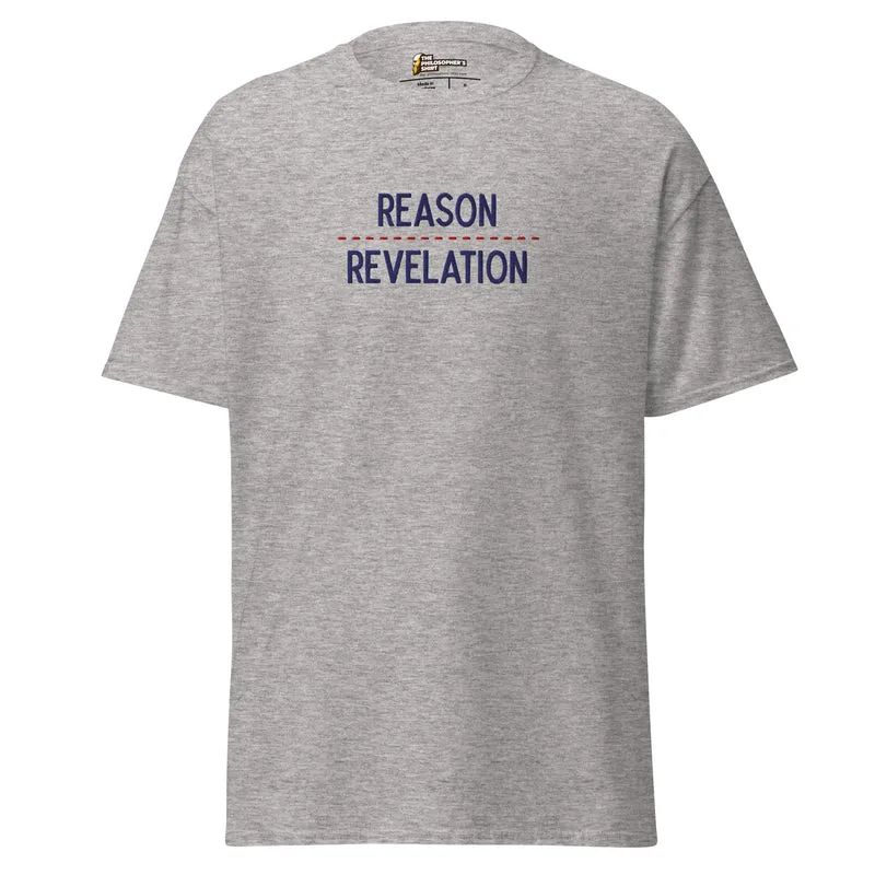 Reason over Revelation - Embroidered - Unisex Classic T-Shirt