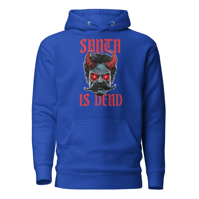 Nietzsche: Santa is Dead - Premium Hoodie