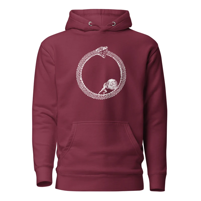 Sisyphus in Ouroboros - Premium Hoodie