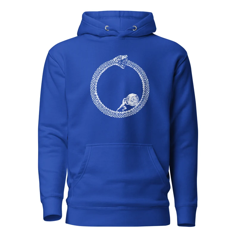 Sisyphus in Ouroboros - Premium Hoodie