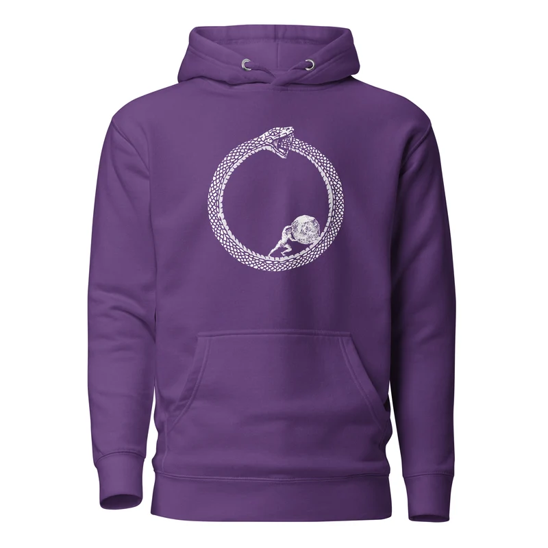 Sisyphus in Ouroboros - Premium Hoodie