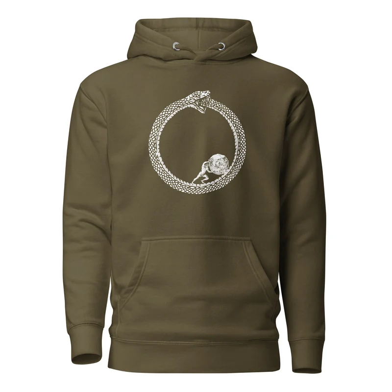 Sisyphus in Ouroboros - Premium Hoodie