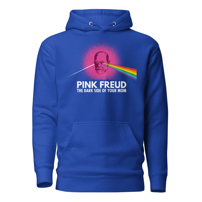 Pink Freud - The Dark Side Of Your Mom - Premium Hoodie