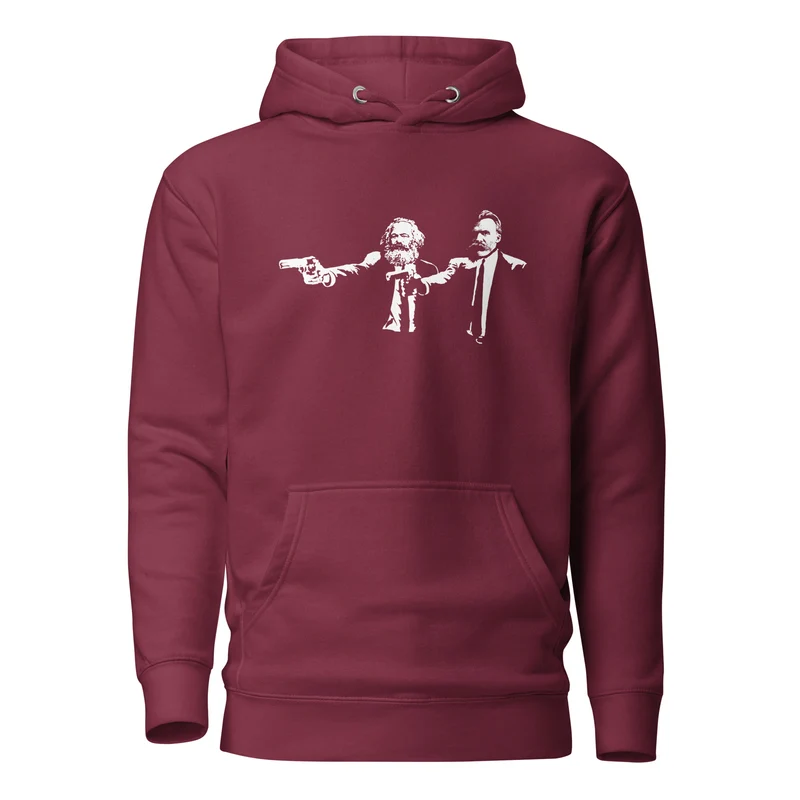 Philo Fiction - Marx & Nietzsche - Premium Hoodie