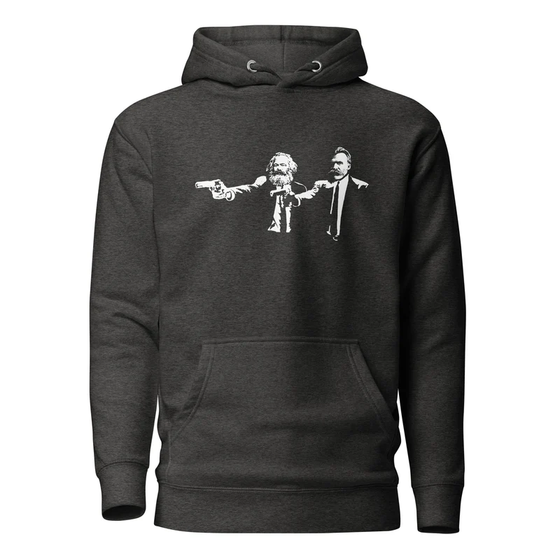 Philo Fiction - Marx & Nietzsche - Premium Hoodie