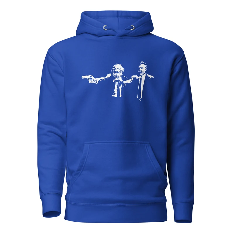 Philo Fiction - Marx & Nietzsche - Premium Hoodie