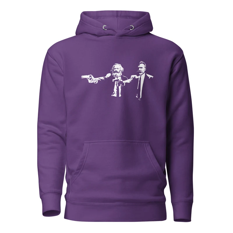 Philo Fiction - Marx & Nietzsche - Premium Hoodie