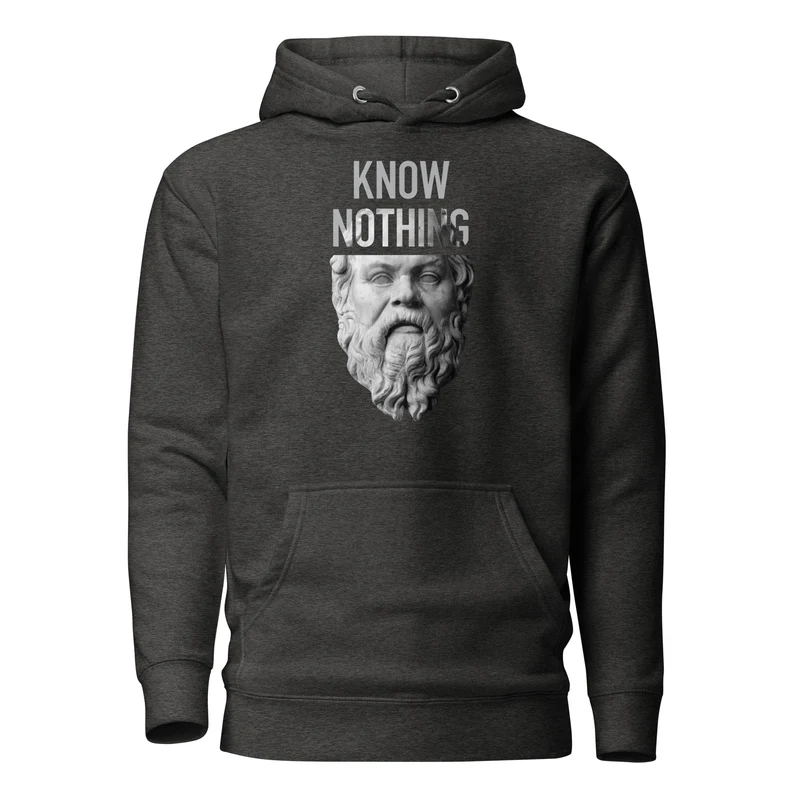 Socrates - Know Nothing - Premium Hoodie