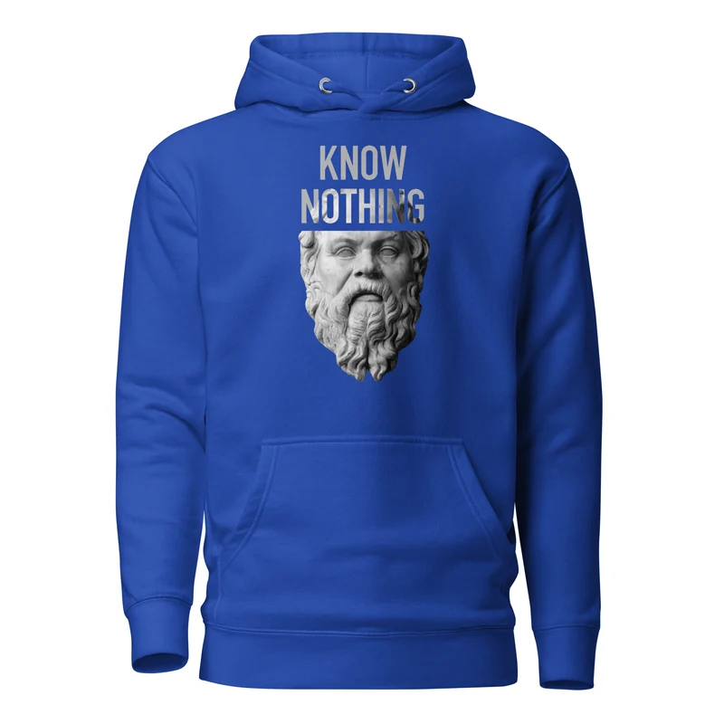 Socrates - Know Nothing - Premium Hoodie