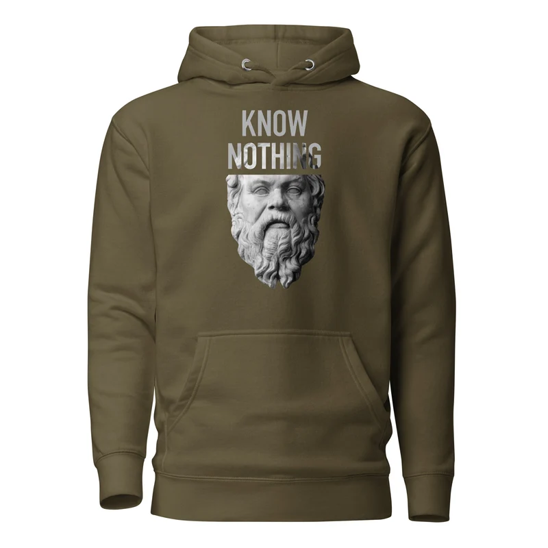 Socrates - Know Nothing - Premium Hoodie