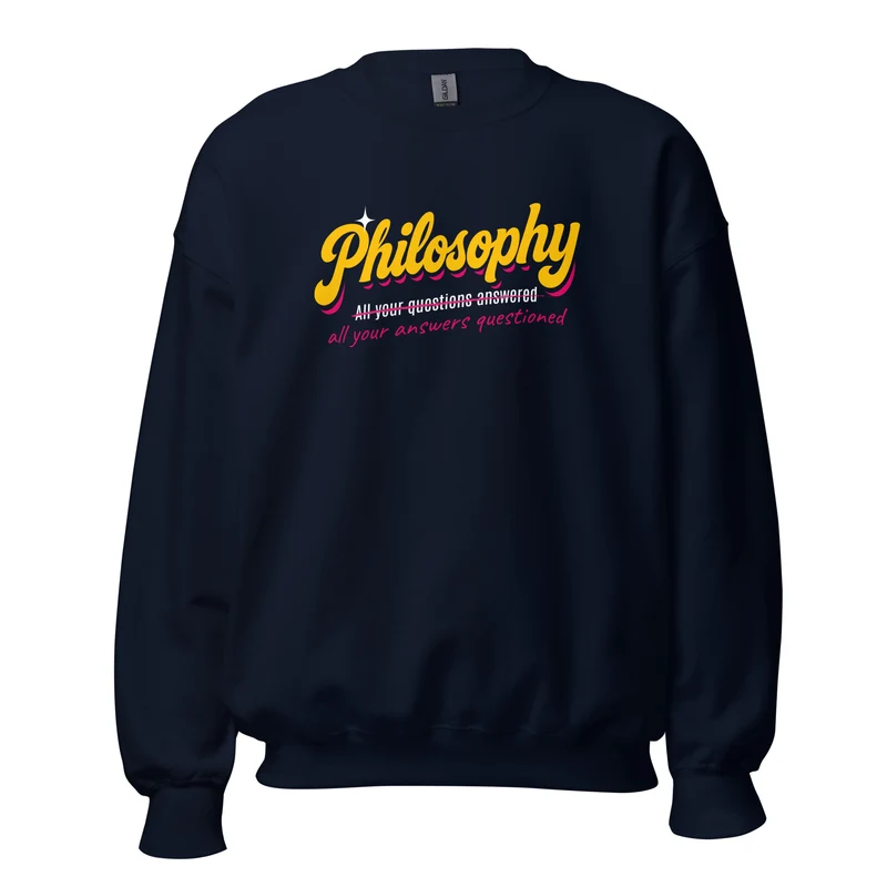 Philosophy: All your answers questioned - Sweatshirt