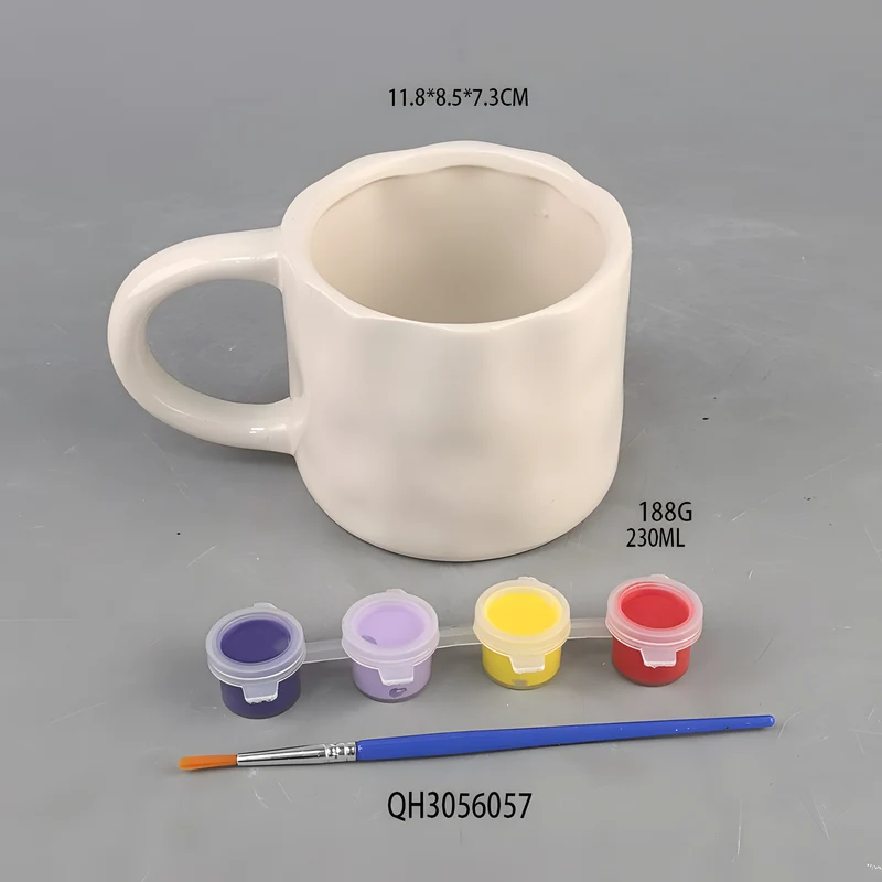 DIY Ceramic Mug and Dish Set