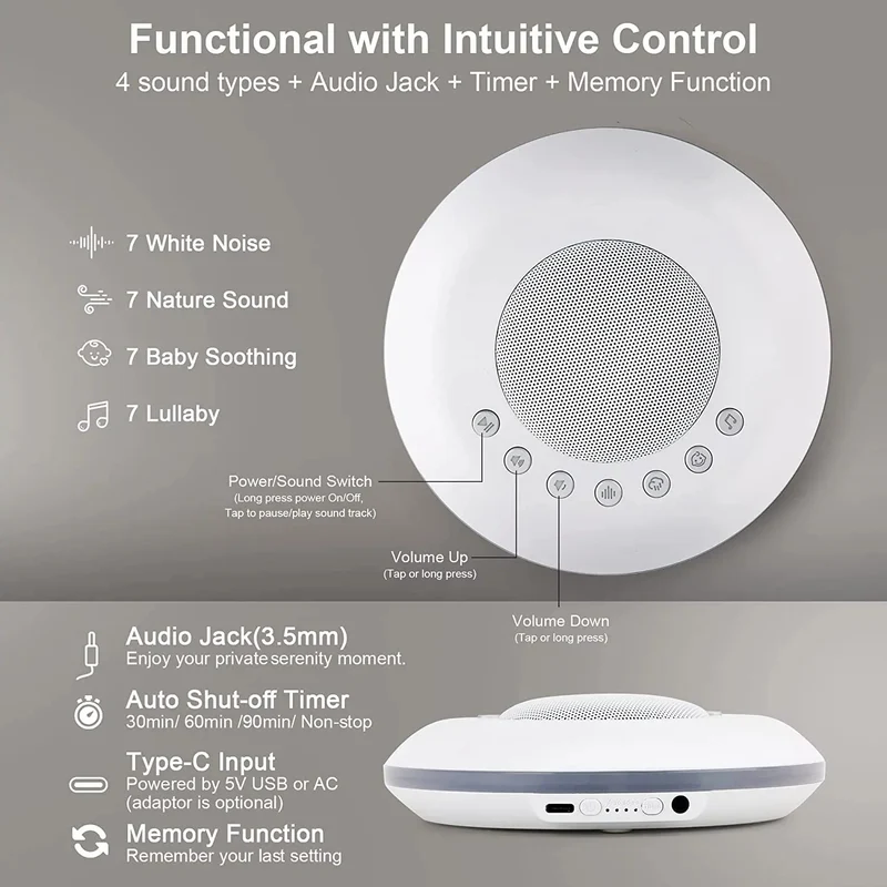 White Noise Sleep Sound Machine