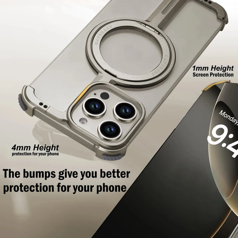 Metal Rotating Phone Case