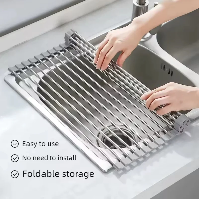 Foldable Sink Dish Rack