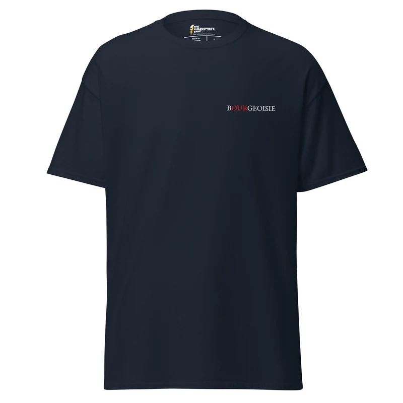 Bourgeoisie - Embroidered - Unisex Classic T-Shirt