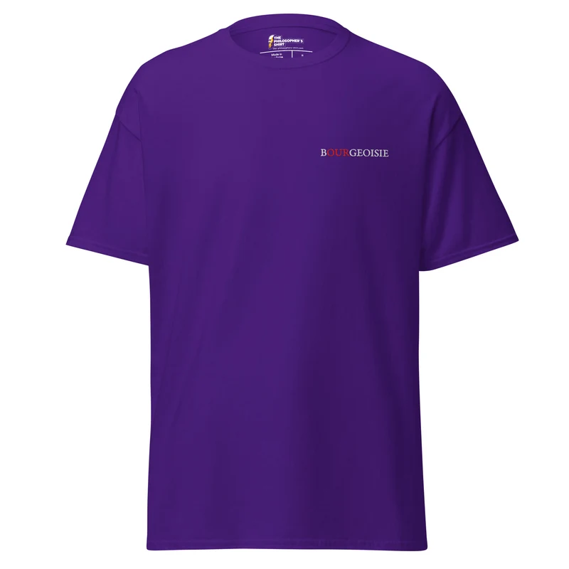 Bourgeoisie - Embroidered - Unisex Classic T-Shirt