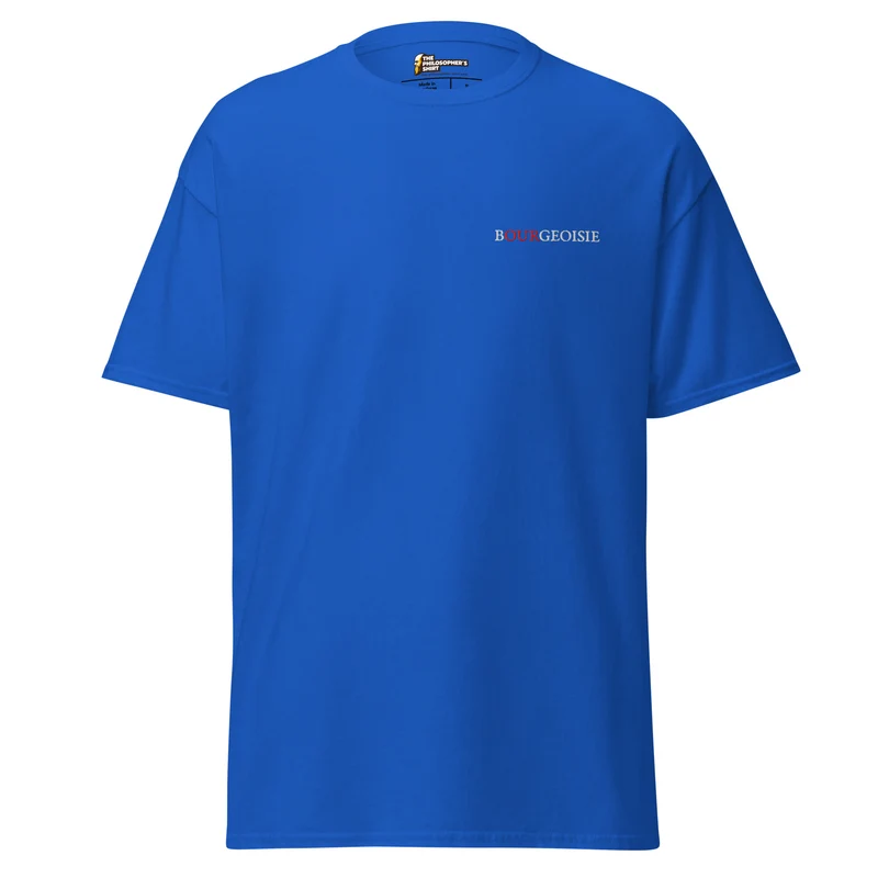 Bourgeoisie - Embroidered - Unisex Classic T-Shirt