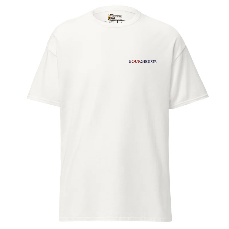 Bourgeoisie - Embroidered - Unisex Classic T-Shirt