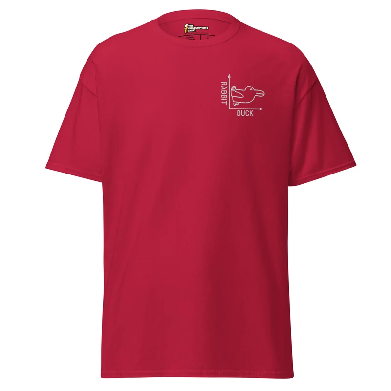 Rabbit-Duck - Embroidered - Unisex Classic T-Shirt