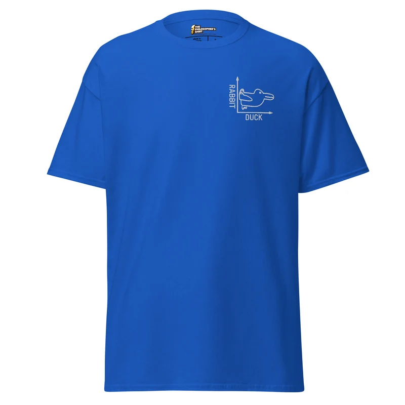 Rabbit-Duck - Embroidered - Unisex Classic T-Shirt