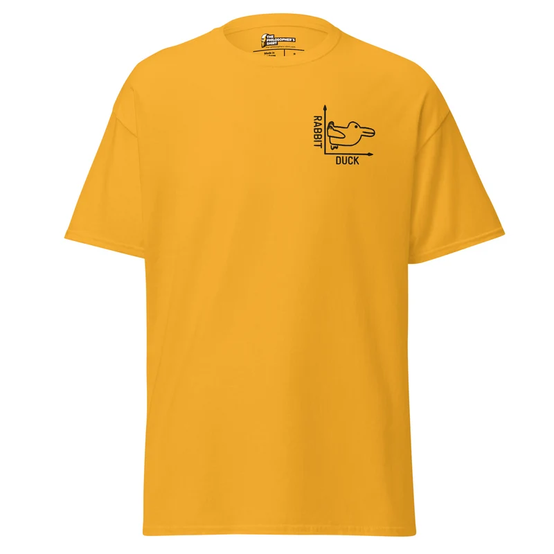Rabbit-Duck - Embroidered - Unisex Classic T-Shirt