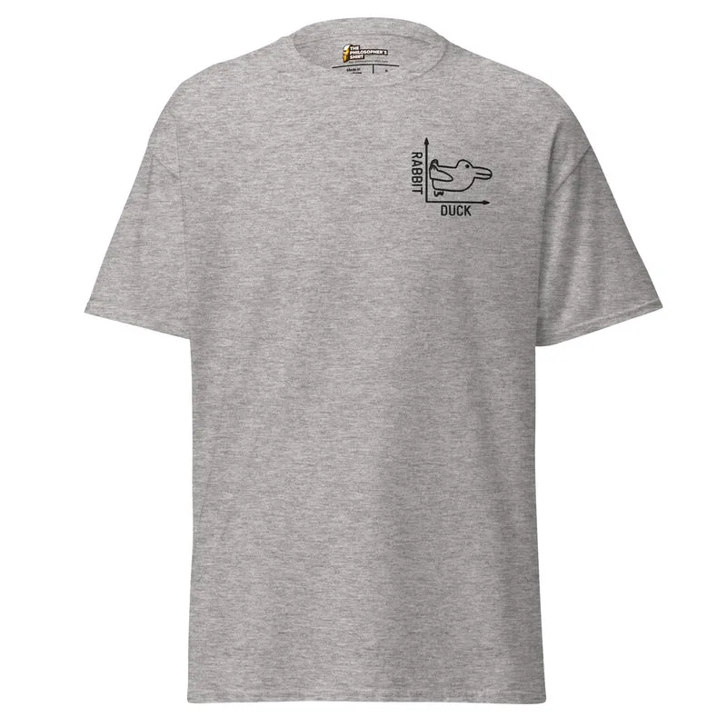 Rabbit-Duck - Embroidered - Unisex Classic T-Shirt