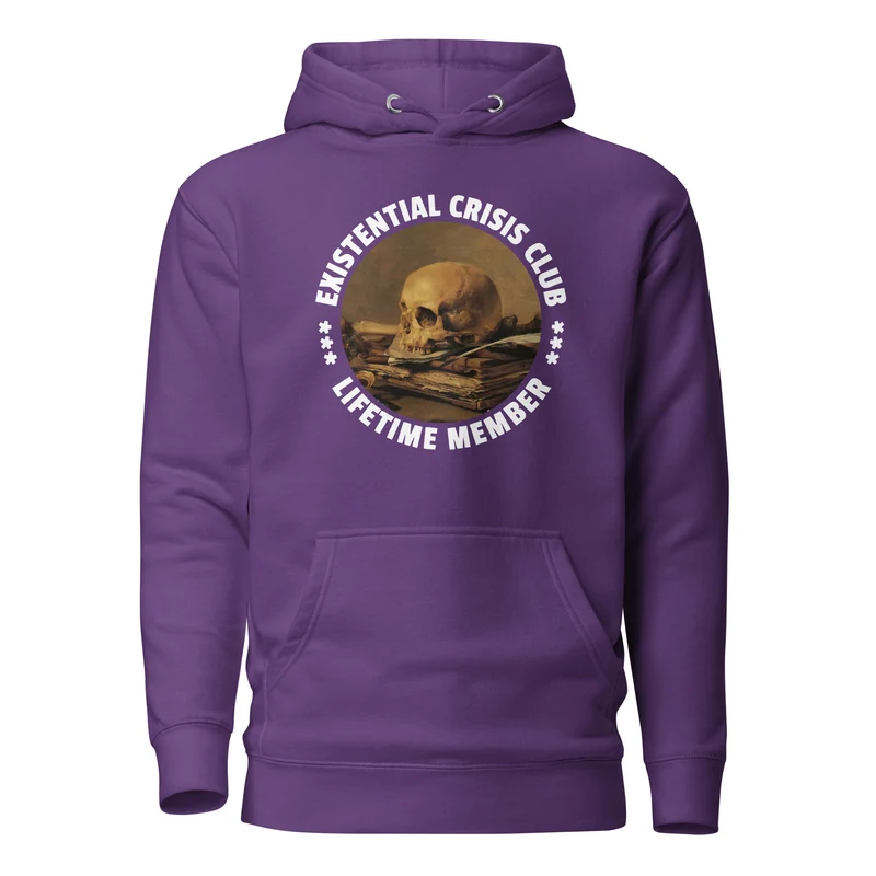 Existential Crisis Club - Lifetime Member - Premium Hoodie
