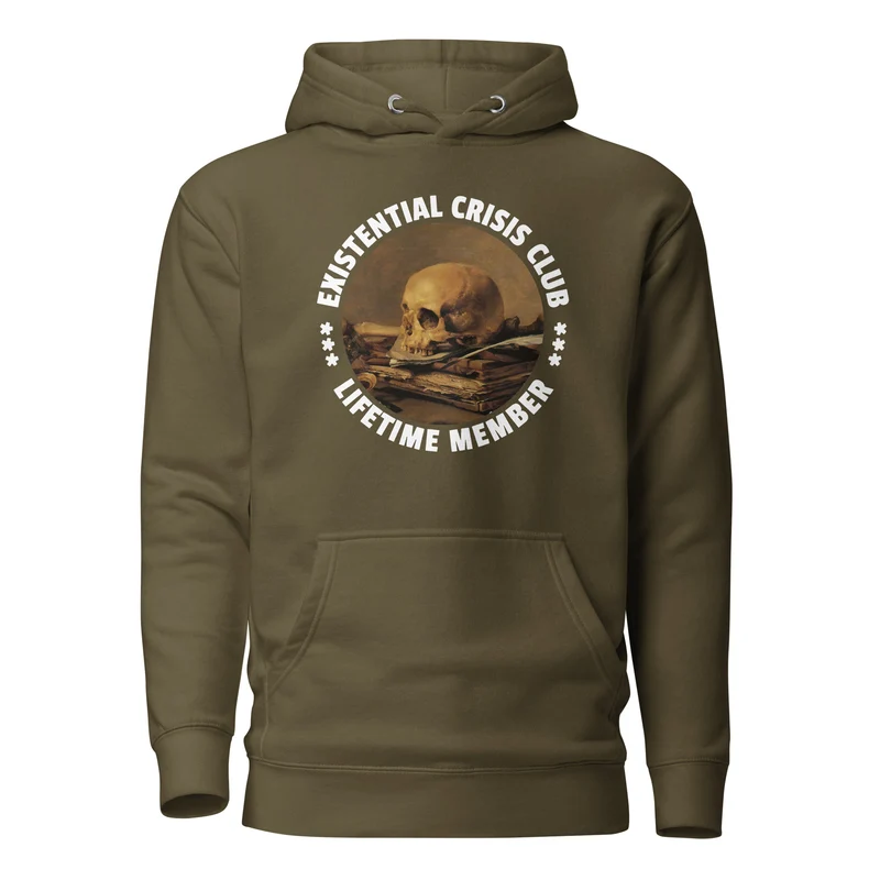 Existential Crisis Club - Lifetime Member - Premium Hoodie