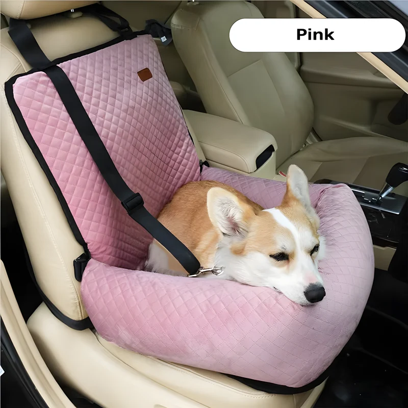 Removable Dog Car Seat Bed