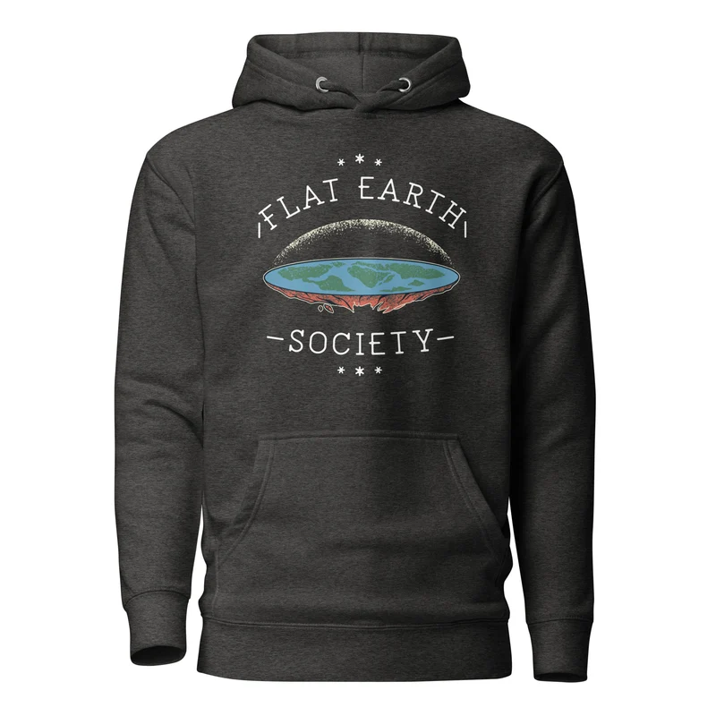 Flat Earth Society - Premium Hoodie