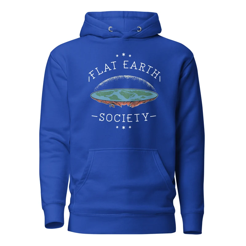 Flat Earth Society - Premium Hoodie