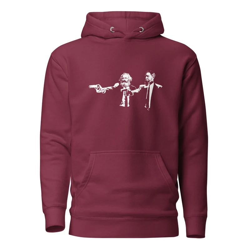 Philo Fiction - Marx & Engels - Premium Hoodie